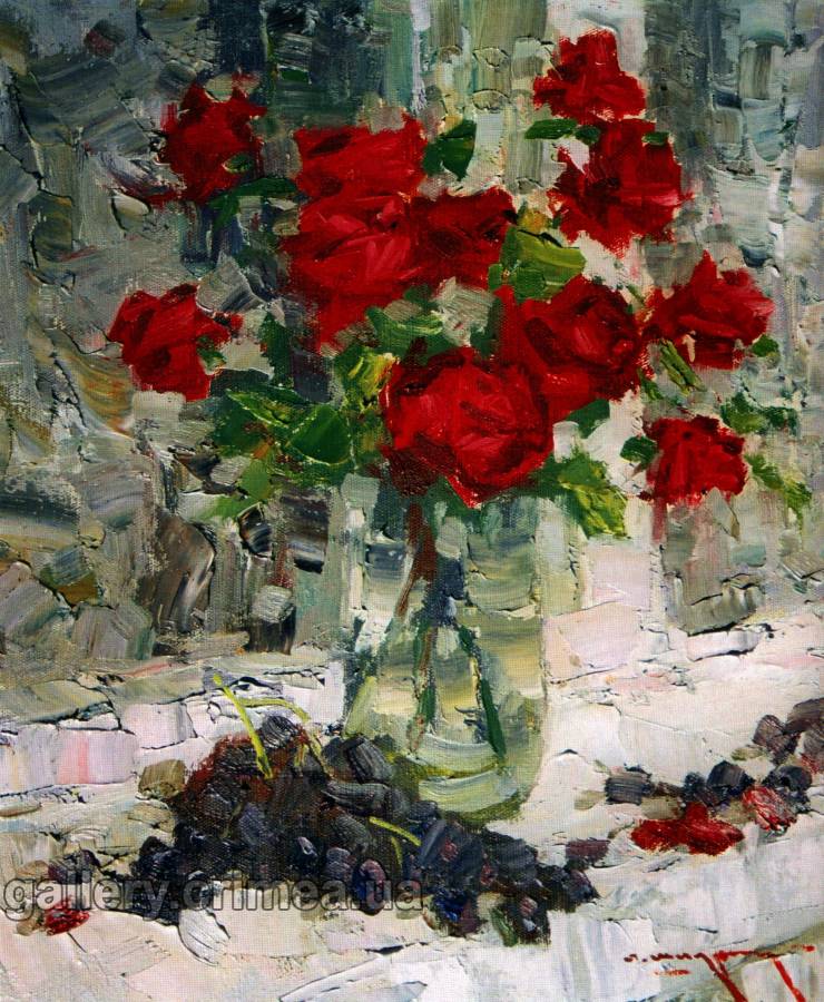 Розы на окне. Шадрин Александр Петрович