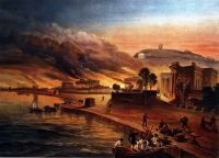 Симпсон - Пожар в Керчи. 9 июня 1855 г.