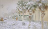 Исайченко - Пальмы в снегу.