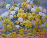 Чеботару - Жёлтые хризантемы.